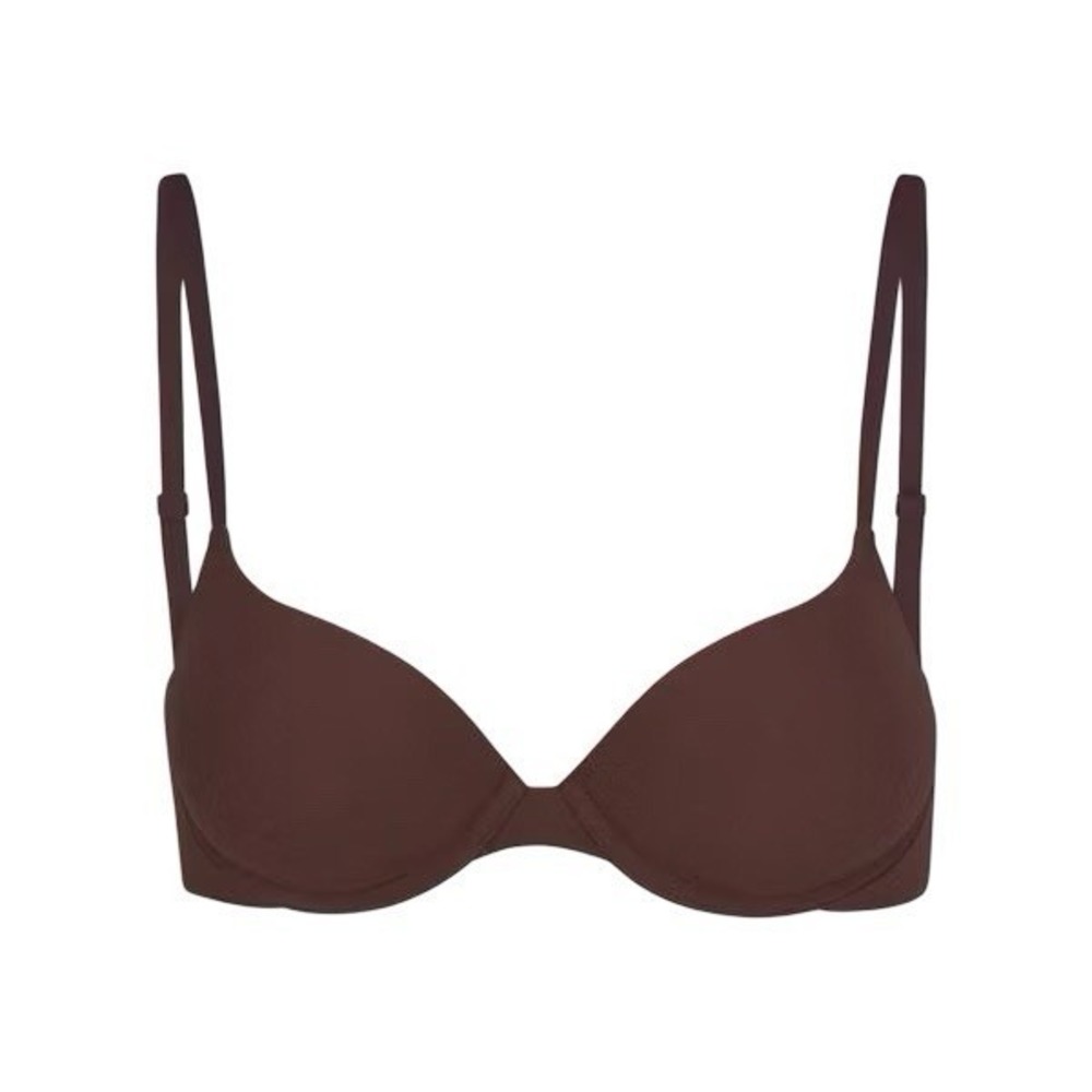 Skims Ultimate Push Up Plunge Bra - Cocoa - NWT - 34D